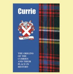 Currie Coat Of Arms History Scottish Family Name Origins Mini Book 