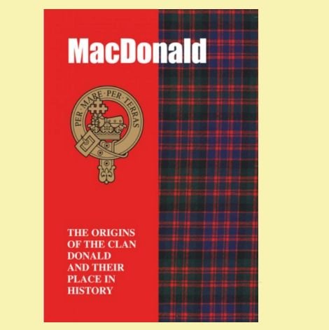 Image 0 of MacDonald Clan Badge History Scottish Family Name Origins Mini Book