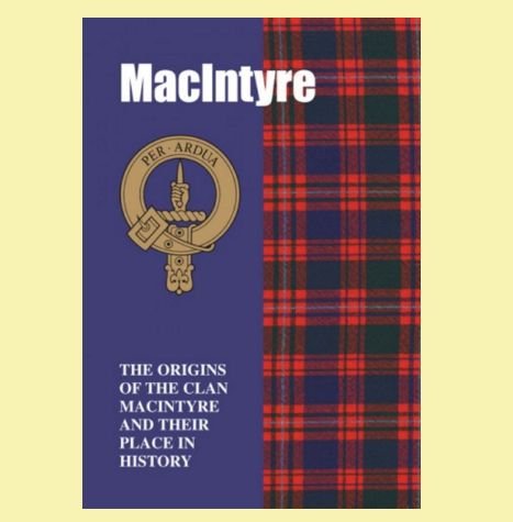 Image 0 of MacIntyre Clan Badge History Scottish Family Name Origins Mini Book  