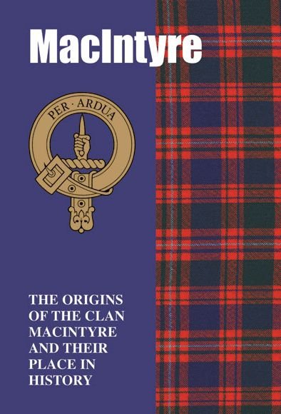 Image 1 of MacIntyre Clan Badge History Scottish Family Name Origins Mini Book  