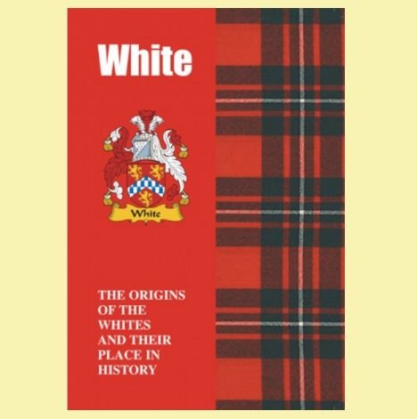 Image 0 of White Coat Of Arms History Scottish Family Name Origins Mini Book 