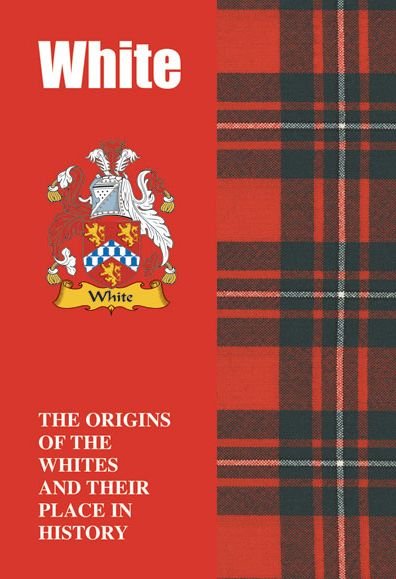 Image 1 of White Coat Of Arms History Scottish Family Name Origins Mini Book 