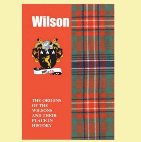 Image 0 of Wilson Coat Of Arms History Scottish Family Name Origins Mini Book 