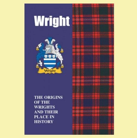 Image 0 of Wright Coat Of Arms History Scottish Family Name Origins Mini Book 