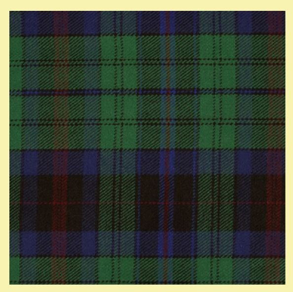 Image 0 of Phillips Welsh Tartan Worsted Wool Unisex Fringed Scarf