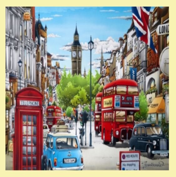 Image 0 of Whitehall London Location Themed Magnum Wooden Jigsaw Puzzle 750 Pieces