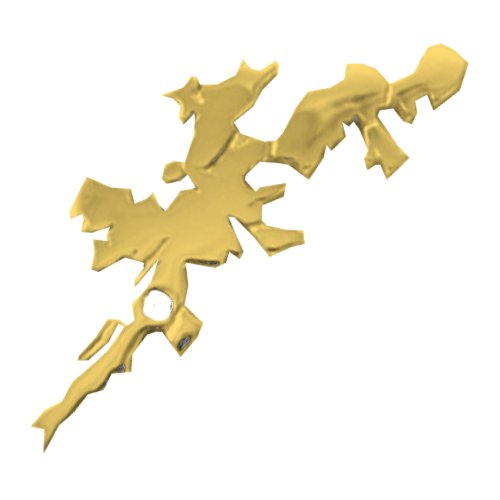 Image 1 of Shetland Isles Map Freshwater Pearl Medium 9K Yellow Gold Brooch