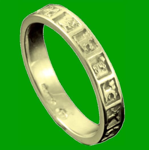 Image 0 of Balta Celtic Design Animal Ladies 9K Yellow Gold Band Ring Sizes R-Z