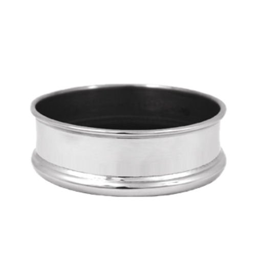 Image 1 of Engraveable Highly Polished Stylish Pewter Wine Bottle Coaster