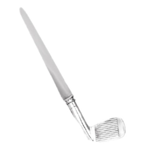 Image 1 of Golf Club Handle Gift Boxed Stylish Pewter Letter Opener