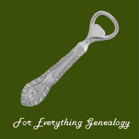 Image 0 of Framed Edges Handle Gift Boxed Stylish Pewter Bottle Opener