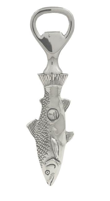 Image 1 of Trout Fish Handle Gift Boxed Stylish Pewter Bottle Opener