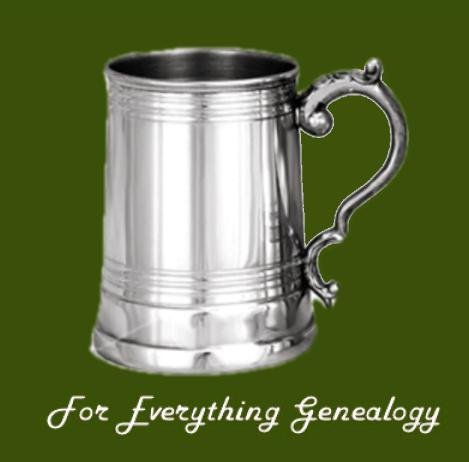 Image 0 of Worcester Half Pint Plain Blank Georgian Handle Stylish Pewter Tankard