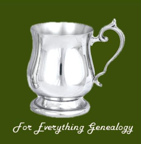 Image 0 of Georgian Themed Georgian Handle Stylish Pewter Childs Keepsake Cup