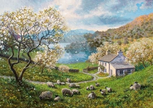 Image 1 of Spring Storm Nature Themed Maestro Wooden Jigsaw Puzzle 300 Pieces 