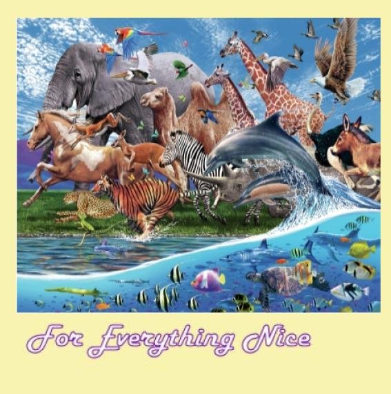 Image 0 of Migration Animal Themed Magnum Wooden Jigsaw Puzzle 750 Pieces