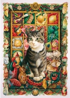 Image 1 of Harry And The Christmas Decorations Majestic Wooden Jigsaw Puzzle 1500 pieces
