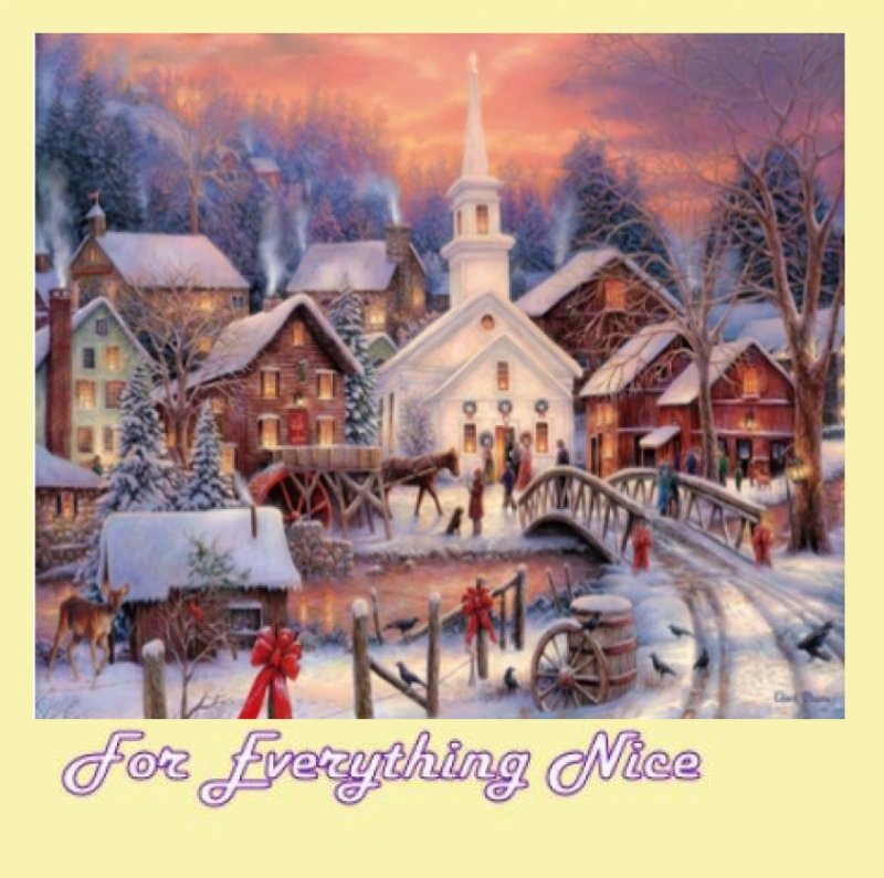 Image 0 of Hope Runs Deep Christmas Themed Magnum Wooden Jigsaw Puzzle 750 Pieces