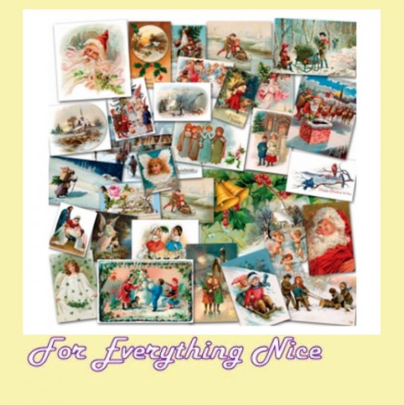 Image 0 of Vintage Greetings Christmas Themed Mega Wooden Jigsaw Puzzle 500 Pieces