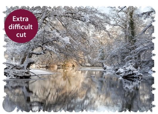 Image 1 of Yorkshire Winter Nature Themed Maestro Wooden Jigsaw Puzzle 300 Pieces 