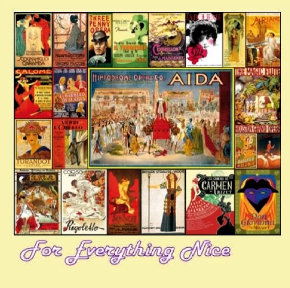 Image 0 of Vintage Opera Posters Nostalgia Themed Mega Wooden Jigsaw Puzzle 500 Pieces