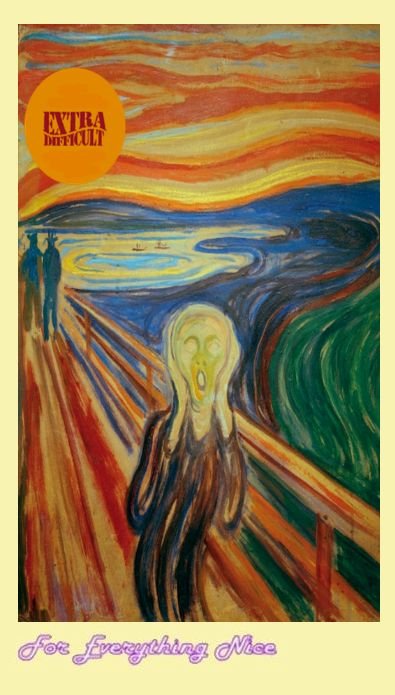 Image 0 of The Scream Fine Art Themed Maestro Wooden Jigsaw Puzzle 300 Pieces