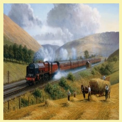 Image 0 of Royal Scot Tebay Troughs Train Themed Maxi Wooden Jigsaw Puzzle 250 Pieces