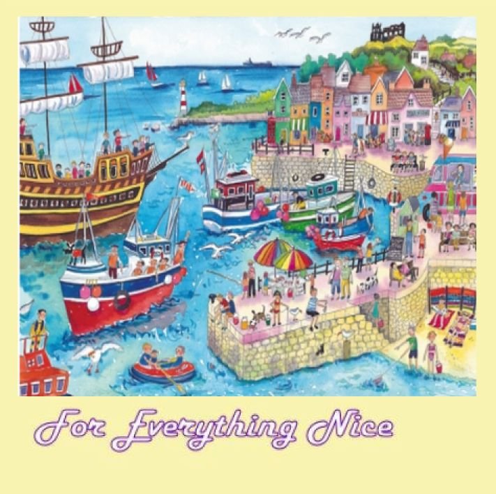 Image 0 of At The Harbour Location Themed Magnum Wooden Jigsaw Puzzle 750 Pieces