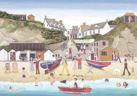 Image 1 of Beer Devon Location Themed Maxi Wooden Jigsaw Puzzle 250 Pieces