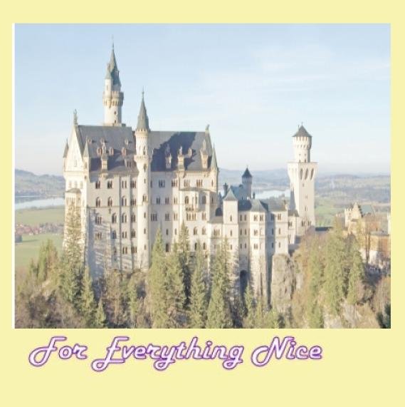 Image 1 of Neuschwanstein Castle Location Themed Mega Wooden Jigsaw Puzzle 500 Pieces  