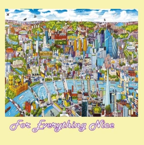 Image 0 of London Overview Location Themed Maxi Wooden Jigsaw Puzzle 250 Pieces 