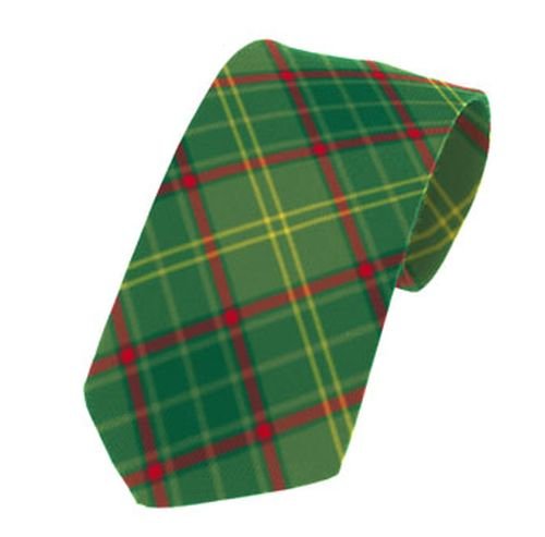 Image 1 of Armagh County Irish Tartan Straight Lightweight Wool Mens Neck Tie  