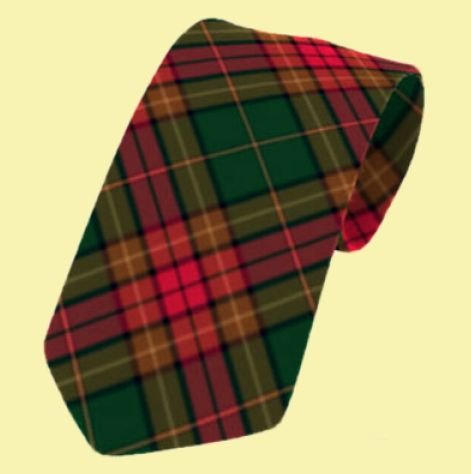 Image 0 of Cavan County Irish Tartan Straight Lightweight Wool Mens Neck Tie 