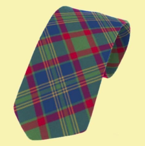 Image 0 of Cork County Irish Tartan Straight Lightweight Wool Mens Neck Tie  