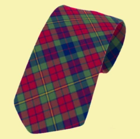 Image 0 of Clare County Irish Tartan Straight Lightweight Wool Mens Neck Tie  