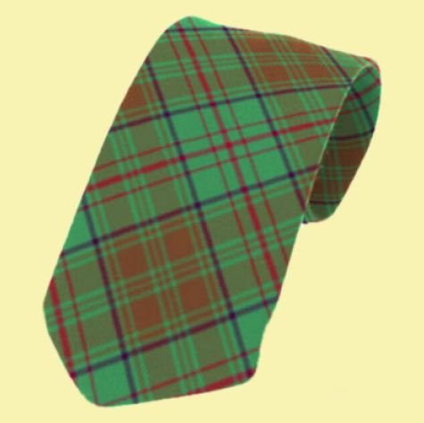 Image 0 of Dublin County Irish Tartan Straight Lightweight Wool Mens Neck Tie