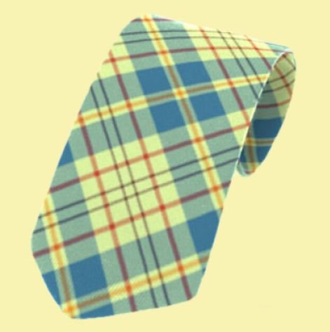 Image 0 of Kildare County Irish Tartan Straight Lightweight Wool Mens Neck Tie  