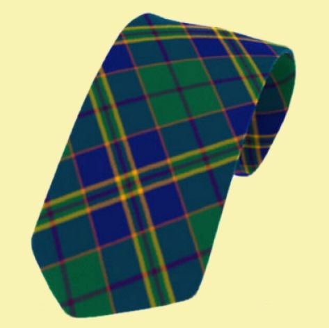 Image 0 of Kilkenny County Irish Tartan Straight Lightweight Wool Mens Neck Tie 