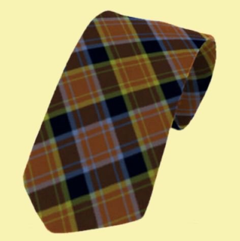 Image 0 of Laois County Irish Tartan Straight Lightweight Wool Mens Neck Tie  