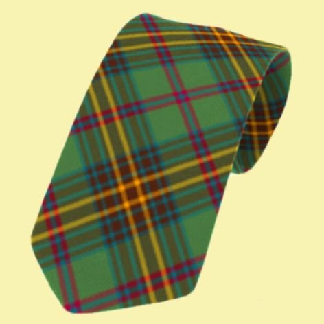 Image 0 of Limerick County Irish Tartan Straight Lightweight Wool Mens Neck Tie  