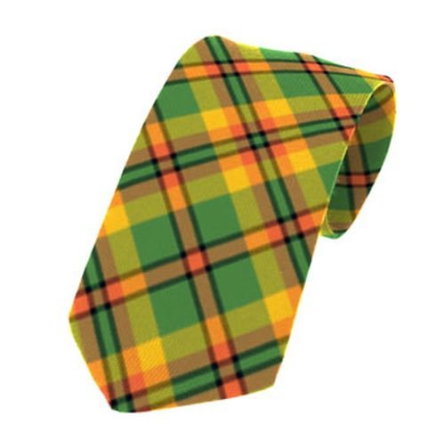 Image 1 of Londonderry County Irish Tartan Straight Lightweight Wool Mens Neck Tie  