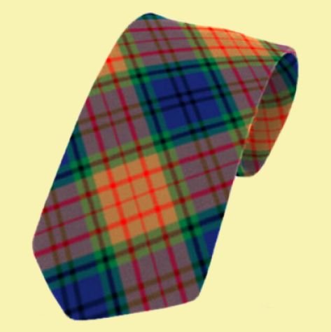 Image 0 of Longford County Irish Tartan Straight Lightweight Wool Mens Neck Tie 