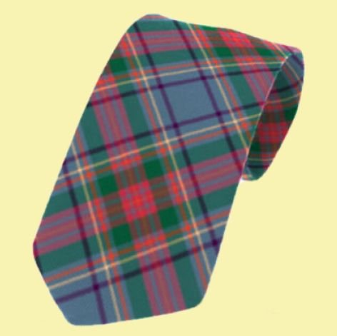 Image 0 of Louth County Irish Tartan Straight Lightweight Wool Mens Neck Tie  