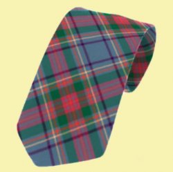 Louth County Irish Tartan Straight Lightweight Wool Mens Neck Tie  