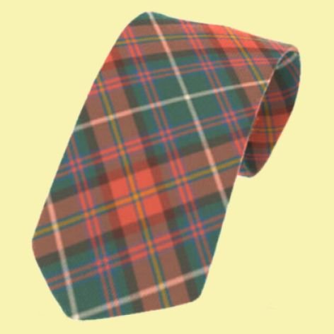 Image 0 of Meath County Irish Tartan Straight Lightweight Wool Mens Neck Tie  