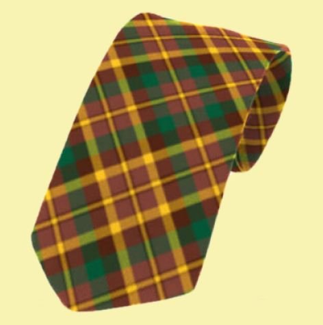 Image 0 of Monaghan County Irish Tartan Straight Lightweight Wool Mens Neck Tie 