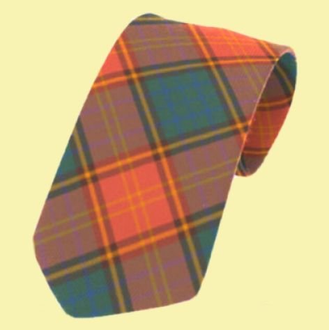 Image 0 of Roscommon County Irish Tartan Straight Lightweight Wool Mens Neck Tie  