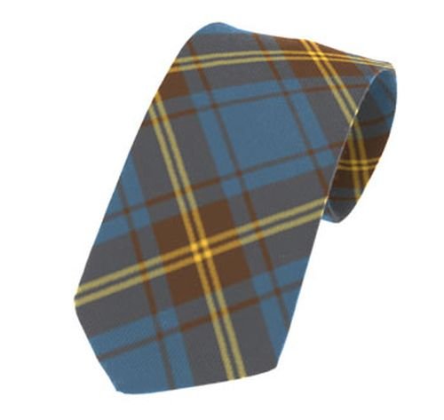 Image 1 of Sligo County Irish Tartan Straight Lightweight Wool Mens Neck Tie  