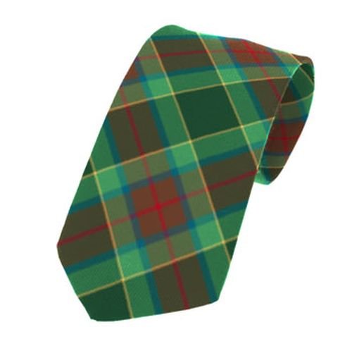 Image 1 of Waterford County Irish Tartan Straight Lightweight Wool Mens Neck Tie  