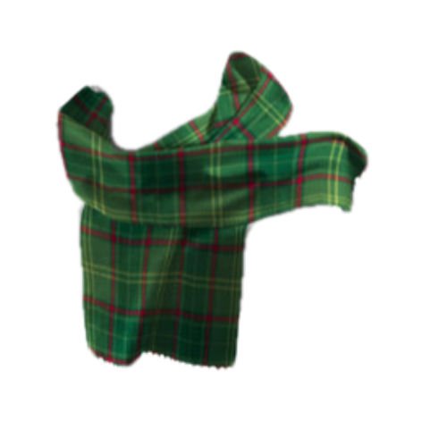 Image 1 of Armagh County Irish Tartan Lambswool Unisex Fringed Scarf